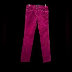 Brooks Brothers Size 4 346 Natalie Fit Wine color corduroy pants
